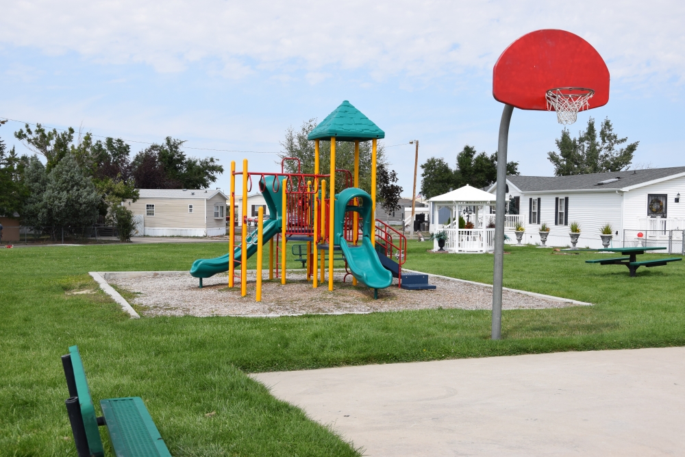 Terrace community playground in Casper WY