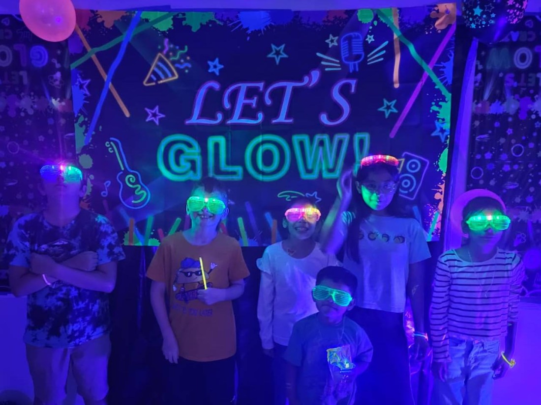Glow Party at Connie Jean Manufactured Home Community in Jacksonville, FL