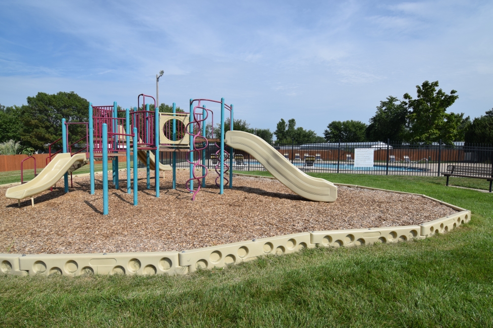 playground at the Pine Hills community in Lawrence KS