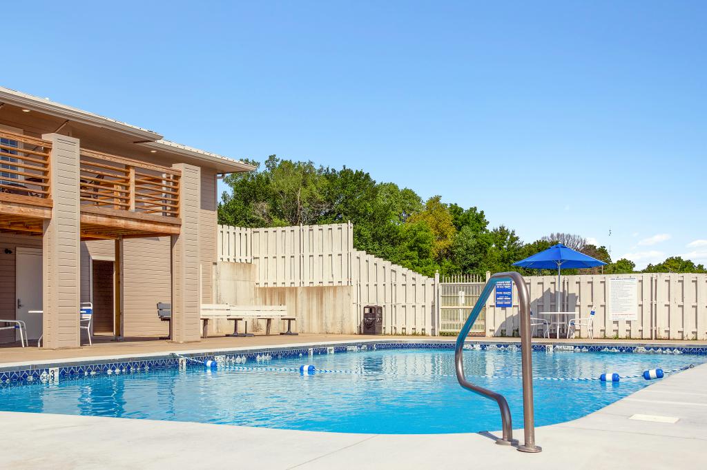 Colonial Gardens community pool - Manhattan Kansas